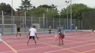 Pickleball - Partido (1 de 5) con Timothy Nelson en La Chopera (Madrid)