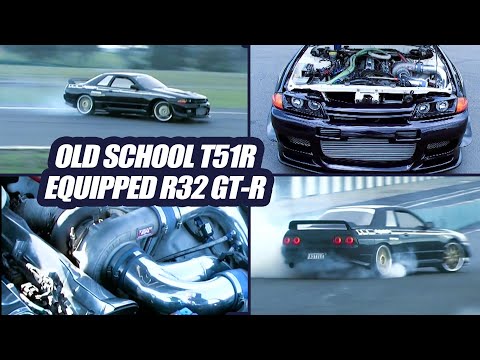 HKS T51R Turbo Equipped Monster R32 GT-R from 2005!