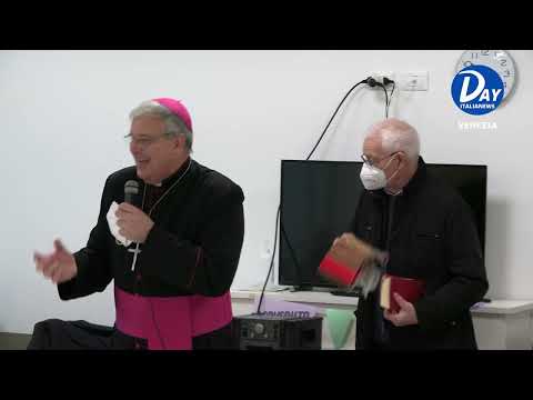 Mirano, il Vescovo di Treviso in visita alla casa di riposo Mariutto