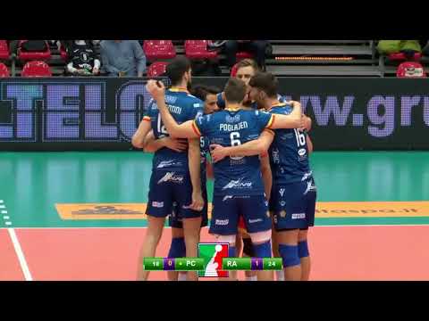 Superlega A1: Highlights Piacenza-Ravenna 1-3