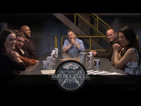 Cast of S.H.I.E.L.D. Roundtable - Marvel's Agents of S.H.I.E.L.D. 100