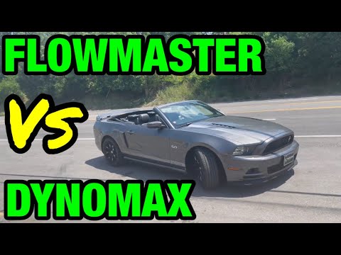 Ford Mustang GT 5.0L COYOTE V8: FLOWMASTER FLOW FX Vs DYNOMAX RACE BULLETS!