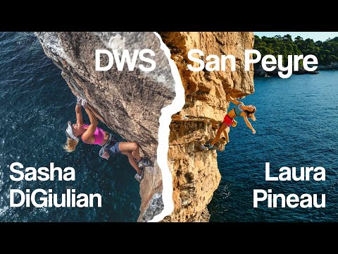 A Deep Water Solo Day in France | with Sasha DiGiulian and Laura Pineau