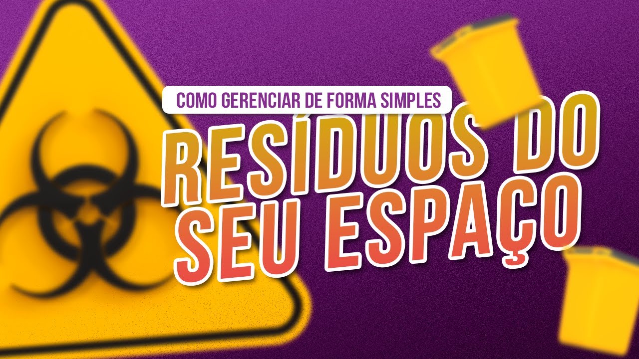 Gerenciamento dos resíduos (lixo) do seu espaço