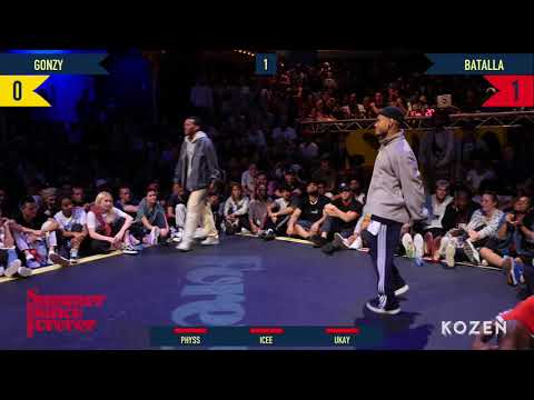 Gonzy vs Batalla 1ST CHALLENGER ROUND Hiphop Forever Warrior Edition - Summer Dance Forever 2018