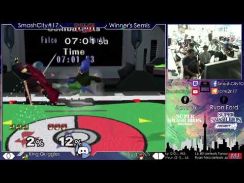 SmashCity#17 Losers Round 7   King Quiggles Vs. Liquid