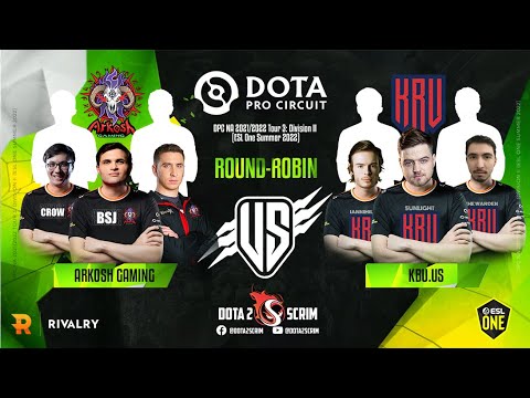 Arkosh Gaming vs KBU.US - DPC NA 2021/22 Tour 3: Division II - Round-Robin - BO3