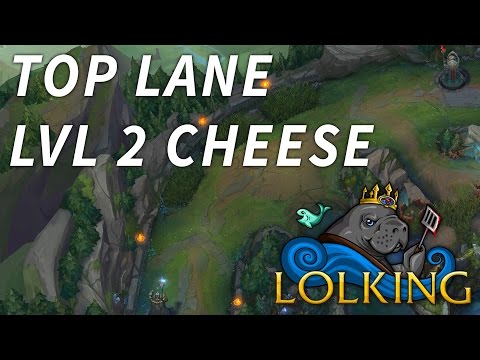 LolKing's League Tips - Episode 10 - Early Level 2 Cheese Strategy