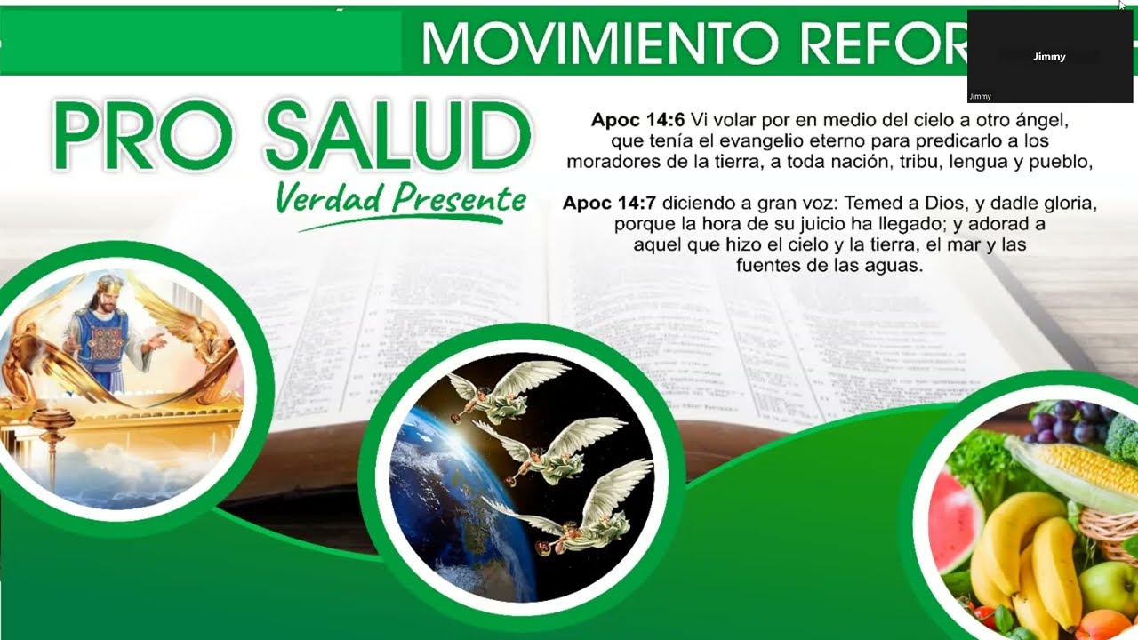 LA REFORMA PRO-SALUD Y EL MENSAJE DEL TERCER ANGEL. JIMY MEJIA.