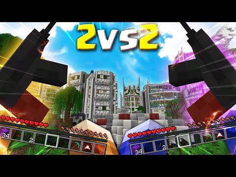 2 VS 2!!! TEAM CHALLENGE - Minecraft ITA - FORTCRAFT w/ Tearless Tech Tano