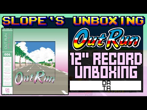 Outrun limited edition record from DATA DISCS unboxing - SGR