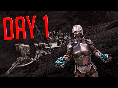 Upgrading The Most Broken Rathole To Tek Day 1 Of Wipe - ARK