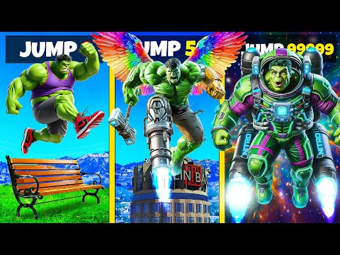 HULK Upgrades with Every Jump in GTA 5