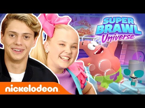SUPER BRAWL UNIVERSE 👊 Jace Norman vs JoJo Siwa! | Nick