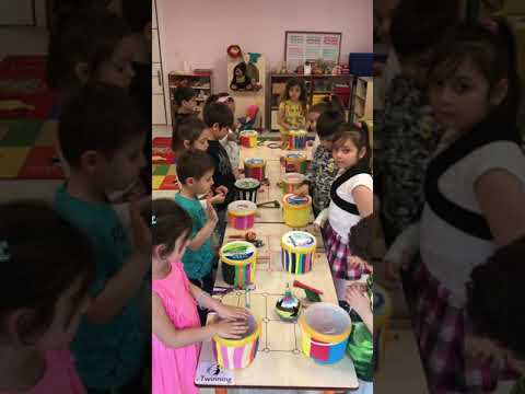 E twinning el yapımı ritimler projesi , Haydi çalgını çal😇