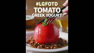 LG Yogur griego con tomate y granola | #MicrocinandoconLG anuncio