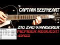 Captain Beefheart Zig Zag Wanderer Guitar Tab Lesson / Chords & Bass Member Request