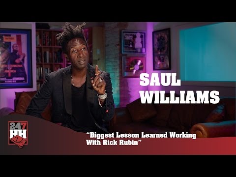 Saul Williams - Biggest Lesson Learned Working With Rick Rubin (247HH Exclusive)