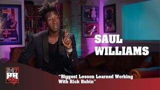 Saul Williams - Biggest Lesson Learned Working With Rick Rubin (247HH Exclusive)