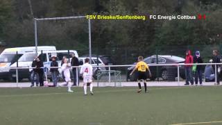 preview picture of video 'FSV Brieske/Senftenberg - FC Energie Cottbus 1:4 (D-Junioren-Punktspiel)'