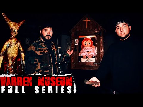 OVERNIGHT in WARREN MUSEUM with THE REAL ANNABELLE | Full Series
