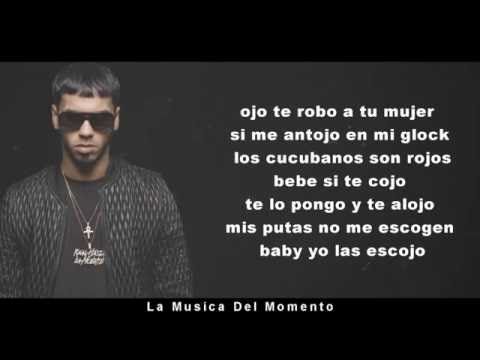 Anuel AA - Tentandome Video (Letra)