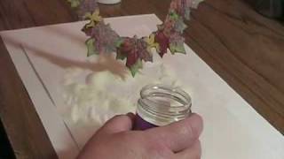Embossed Kaleidoscope Wreath