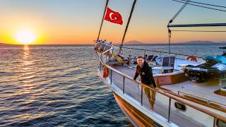 Life on a Luxury Sailboat in Bodrum Turkey