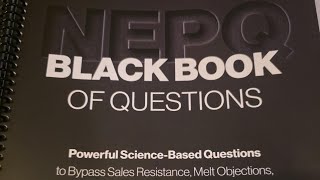 Reading the NEPQ black book of questions by Jeremy Miner