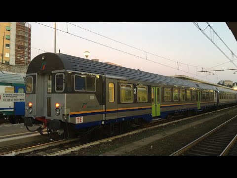 SCOOP: la prima carrozza pilota MDVC Ex passante in livrea DTR a Genova Brignole!