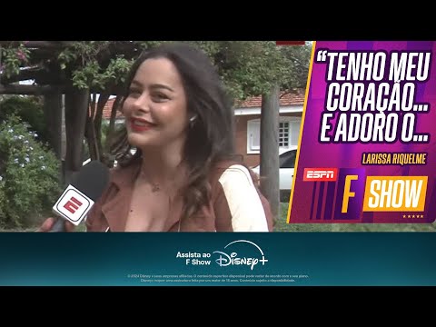 Larissa Riquelme, musa da Copa de 2010, declara amor a dois clubes brasileiros em exclusiva à ESPN