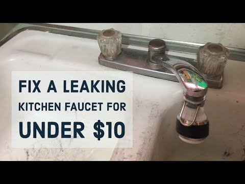Repair Delta Dripping Leaking Kitchen Faucet