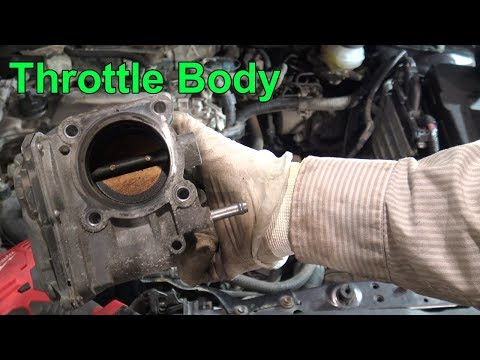 How to replace Throttle body Toyota Corolla Dual VVT-i engine. Years 2007 to 2018