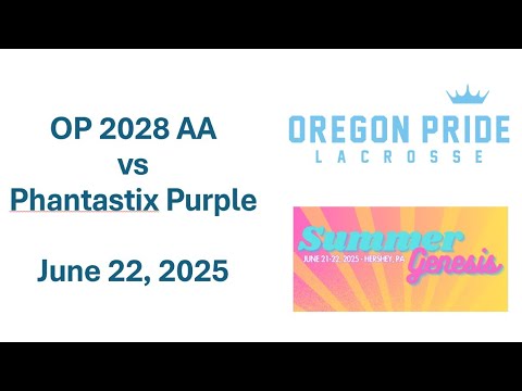OP 2028AA vs Phantastix Purple at Summer Genesis 2025