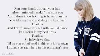 Taylor Swift - Fearless | Lyrics Songs