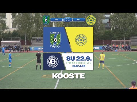 KOOSTE: Tampere United – Pallo-Iirot / Kakkonen / 22.9.2024 / Pyynikin Urheilukenttä