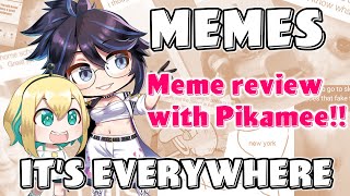 [Vtub] kson總長 & 天野Pikamee meme review 20211121