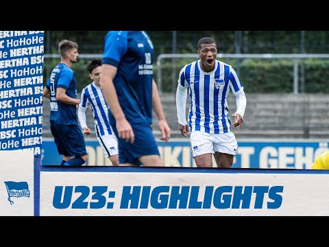 Ngankam entscheidet Spiel: Hertha BSC U23 - Chemnitzer FC 1:0 | Highlights