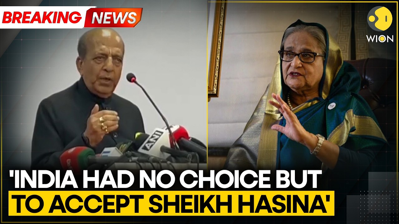 India's High Commissioner To Bangladesh Says Sheikh Hasina Was Not Brought by India | WION Breaking