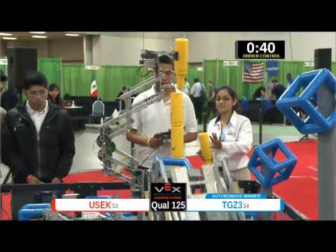 2015 VEXU Q125 - USEK vs TGZ3 - 7 to 39-Division Div-VEX U-VEX Worlds 2015