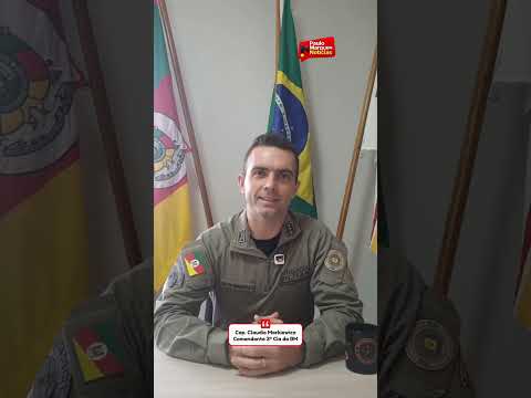 Capitão Claudio Markiewicz assume comando da 3ª Companhia da Brigada Militar em Três de Maio