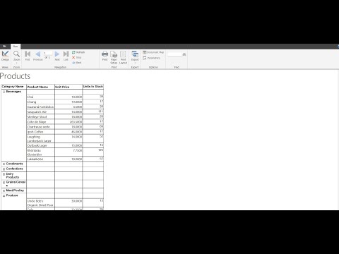 SSRS Tutorial 6: Drill Through (Expand and Collapse) SSRS Report