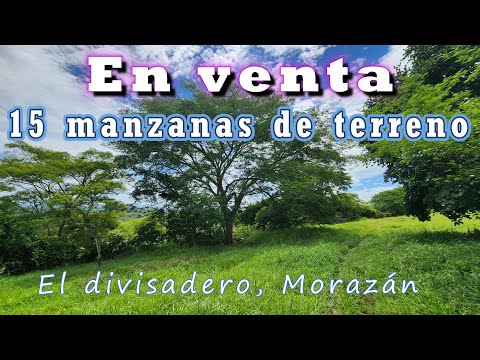 Terreno en venta en El Divisadero Morazán
