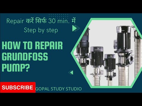 how to repair grundfoss coolant pump?