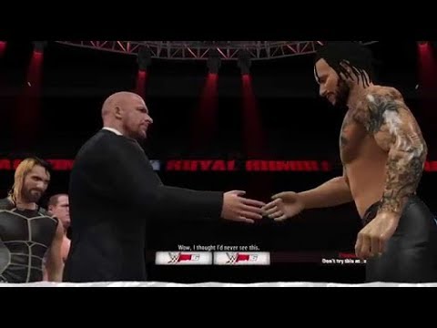 Joining Authority in My Career of WWE2K16