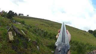 preview picture of video 'Clay shooting with Go-Pro cam.'
