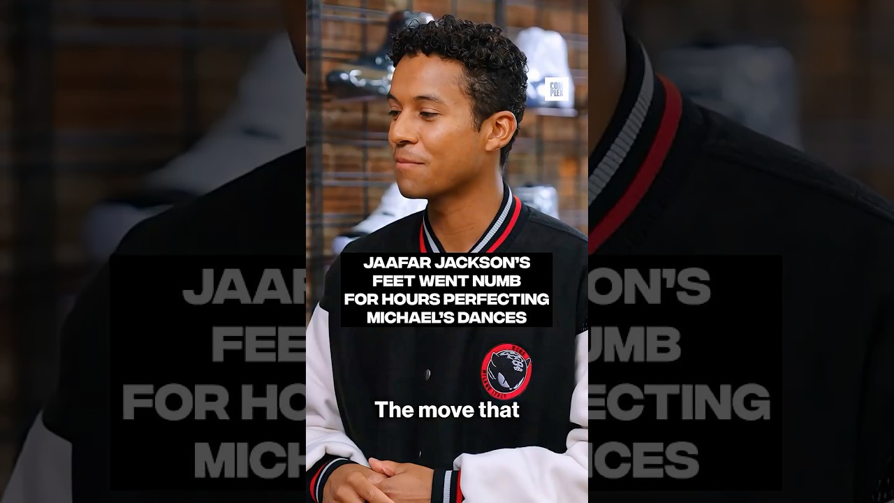Jaafar Jackson's feet went numb for hours perfecting Michael Jackson's dance moves #SneakerShopping