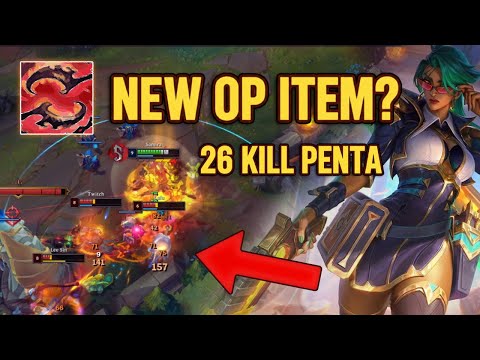 THIS NEW SAMIRA ITEM IS ACTUALLY DISGUSTING... 🩸 (26 KILL PENTA)