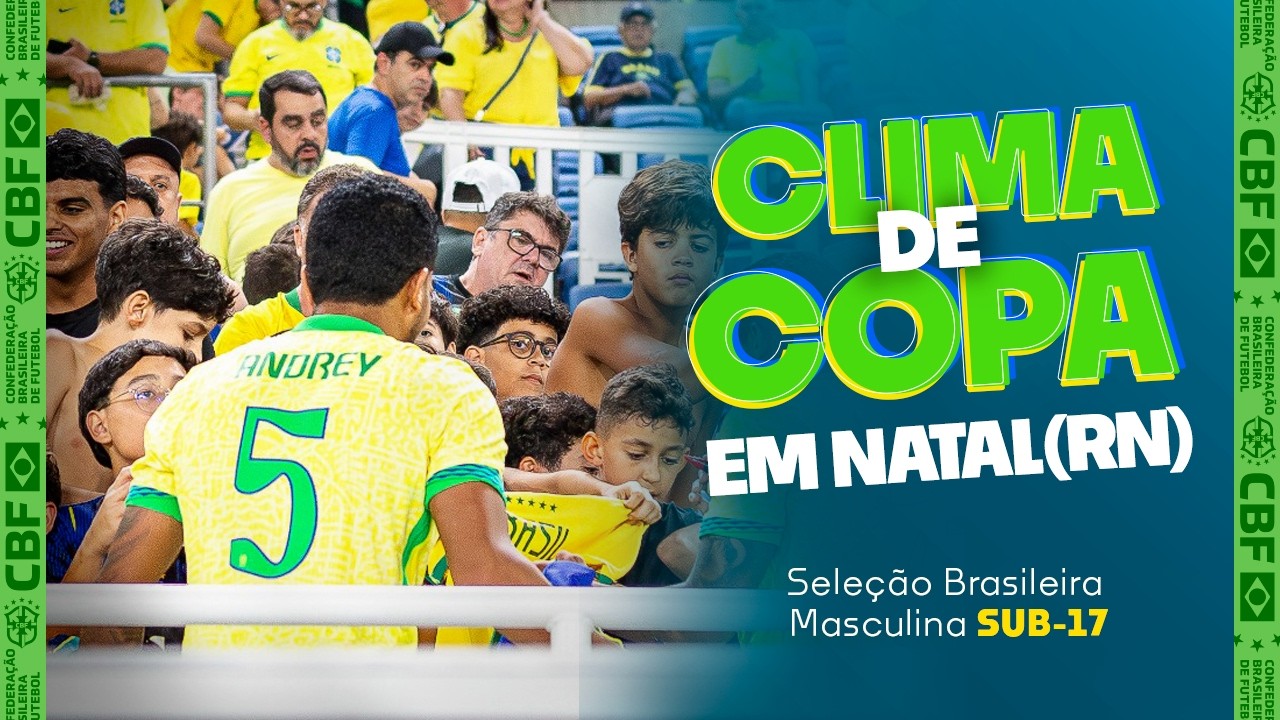 BRASIL GOLEIA OS ESTADOS UNIDOS NA PREPARAÇÃO PARA A COPA DO MUNDO SUB-17