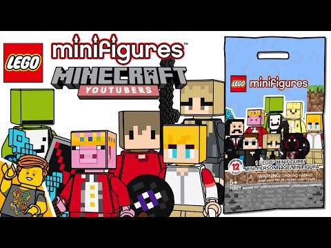 Alan And Tom - LEGO Minecraft Youtubers CMF Draft!